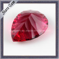 Schöne Birnenform Millennium Cut Ruby für Schmuck